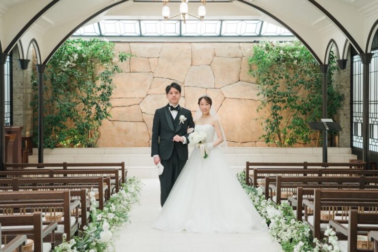 結婚式でした